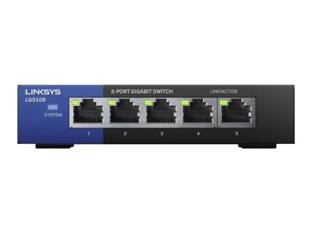 LGS105 5poorts Desktop Gigabitswitch